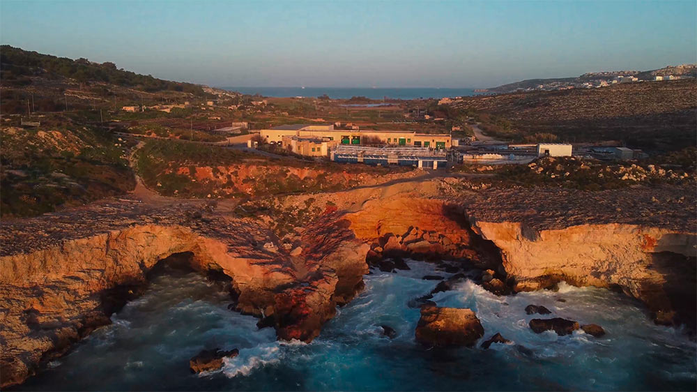 Clearfox wastewater treatment on Malta