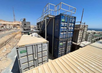 ClearFox containerized wastewater treatment in Egypt
