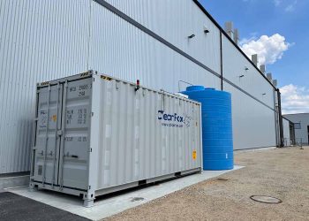 ClearFox containerized wastewater treatment plant