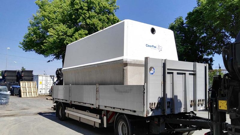 ClearFox wastewater treatment for flower irrigation