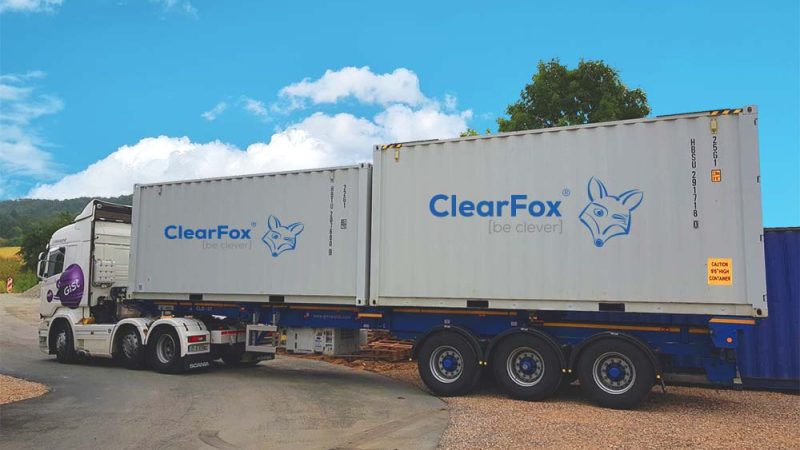 ClearFox wastewater treatment in a factory